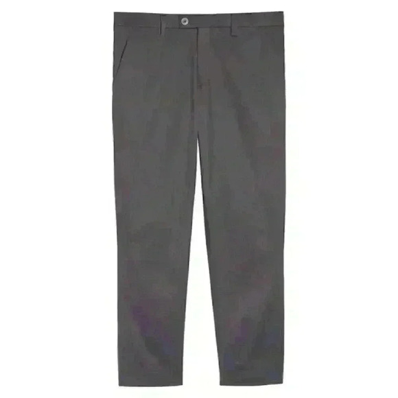 NEW! Ted Baker Men's 30R Cliftro Piece-Dyed Cotton Trousers NWT $219 - Picture 3 of 3